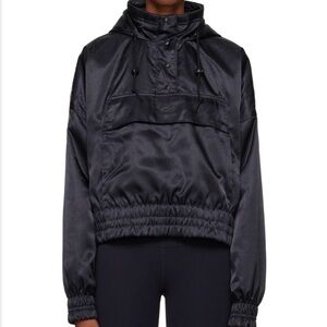NWT Nike satin hoodie jacket.